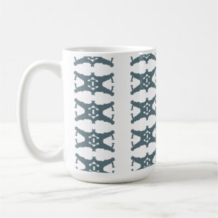 Caneca De Café Rolling Mug Inspirado em Feldenkrais - Cinza Moder