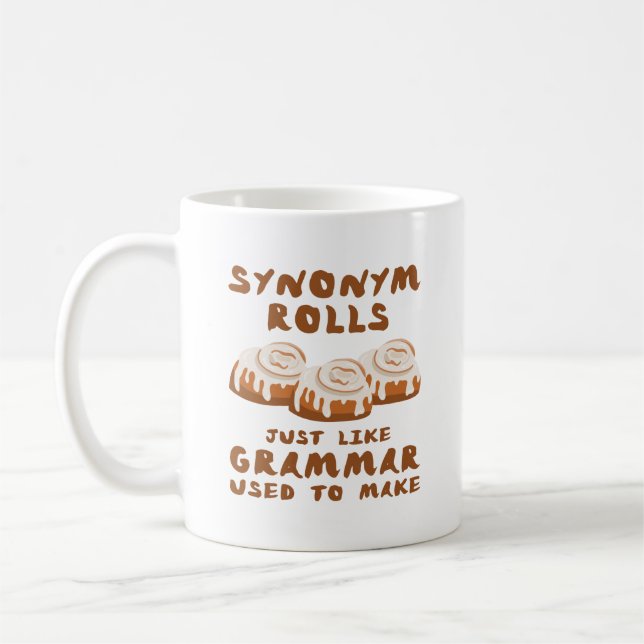 Caneca De Café Rolls de Sinônimo (Esquerda)