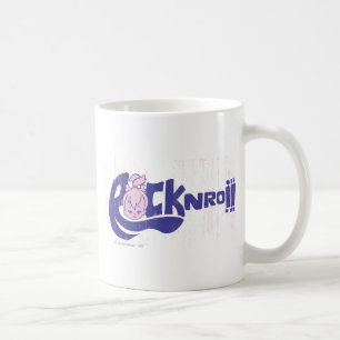 Caneca De Café Rolo da rocha N de PEBBLES™