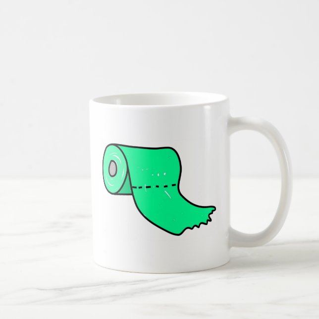 Caneca De Café Rolo de toalete (Direita)