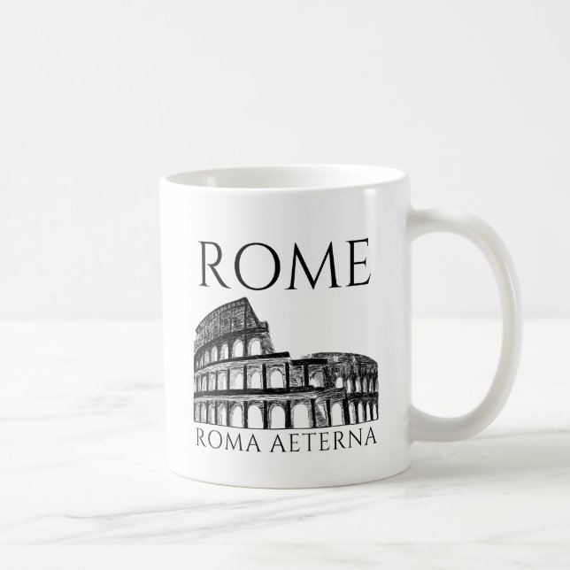 Caneca De Café Roma Antiga Colosseum , Viagem romano histórico (Direita)