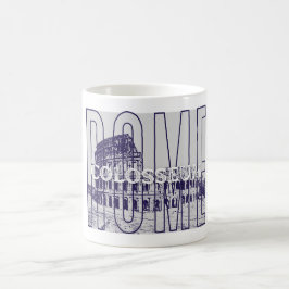 Caneca De Café Roma Antiga Colosseum , Viagem romano histórico