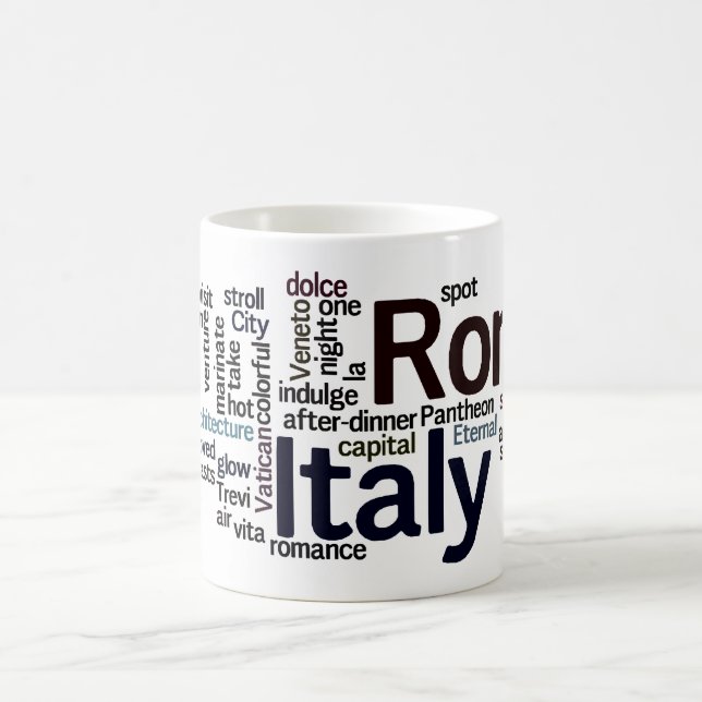 Caneca De Café Roma Itália (Centro)