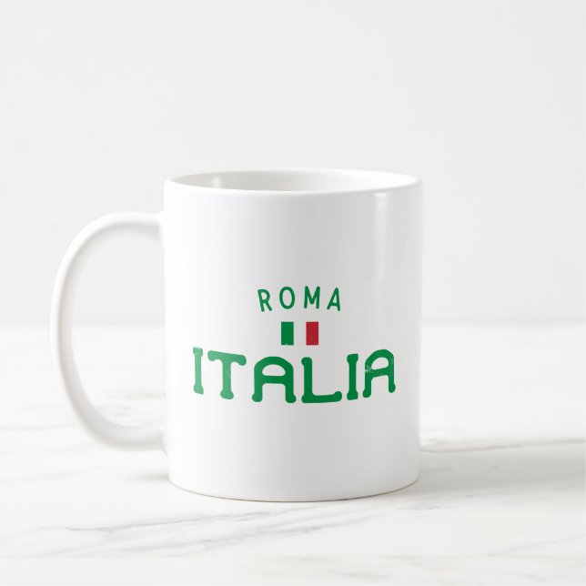 Caneca De Café Roma Italia em dificuldades (Roma, Itália) (Esquerda)