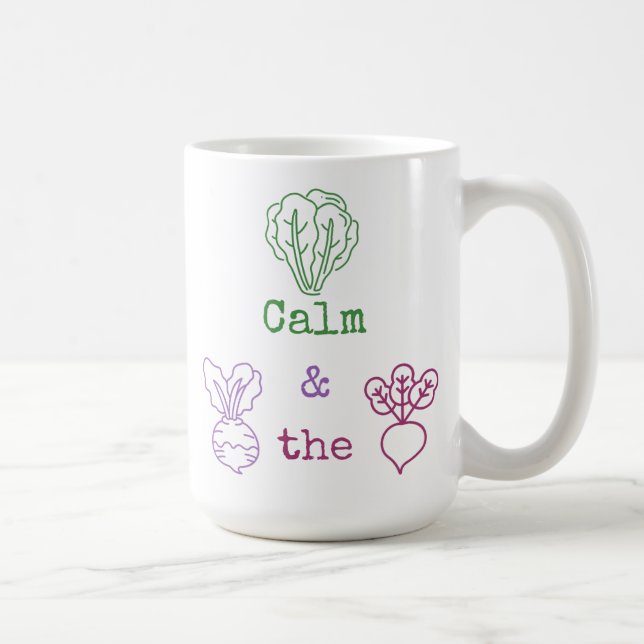 Caneca De Café Romaine Calm e Nabo (Direita)