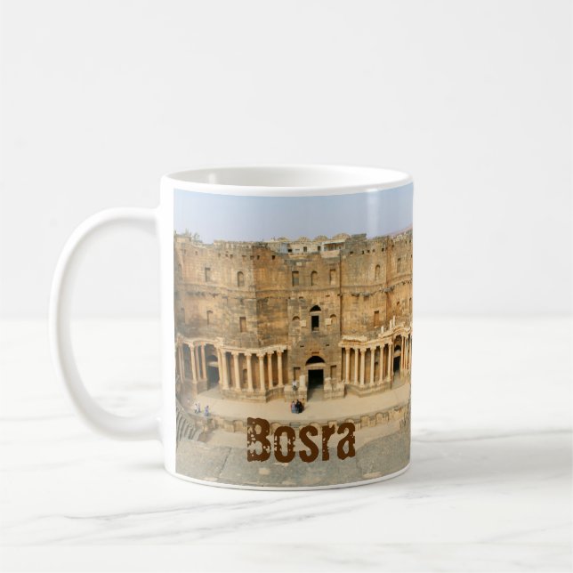 Caneca De Café Roman Amphitheater, Bosra, Síria (Esquerda)