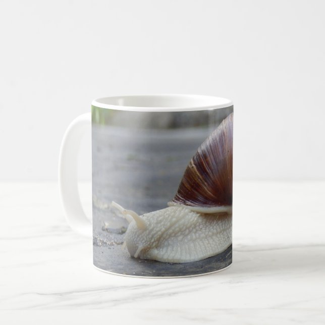 Caneca De Café Roman Snail Inseto Mug (Frente Esquerda)