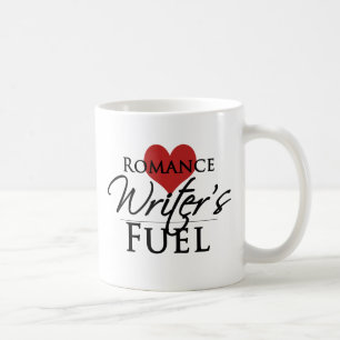 Caneca de café romance do combustível do escrito