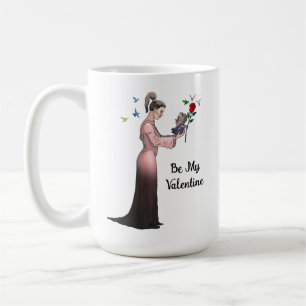 Caneca De Café Romance no Dia dos Namorados