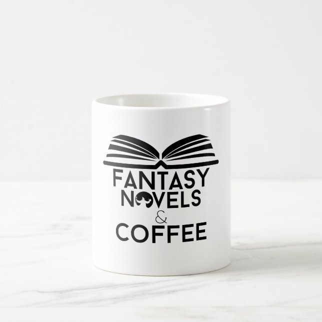 Caneca De Café Romances de Fantasia e Café (Centro)
