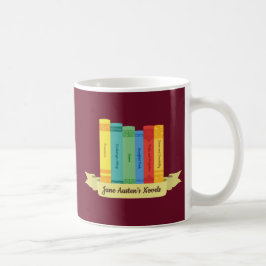 Caneca De Café Romances de Jane Austen III