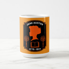 Caneca De Café Romancista inglesa Jane Austen