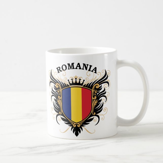 Caneca De Café Romania (Direita)