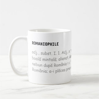 Caneca De Café Romaniophile - bebida
