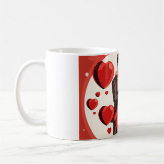 Caneca De Café Romantic Valentine Heart Mug – Love Gift