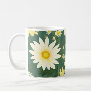 Caneca De Café Romântica Disias Sobre O Verde