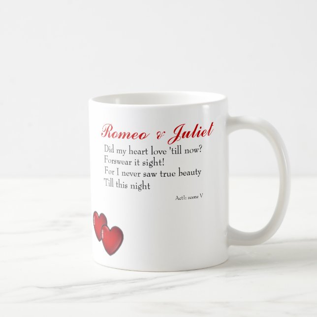 Caneca De Café Romeo e Juliet (Direita)