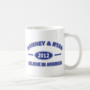 Caneca De Café Romney E Ryan 2012