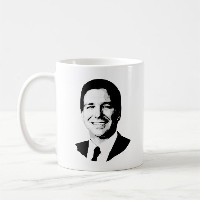 CANECA DE CAFÉ RON DESANTIS 2024 (Esquerda)