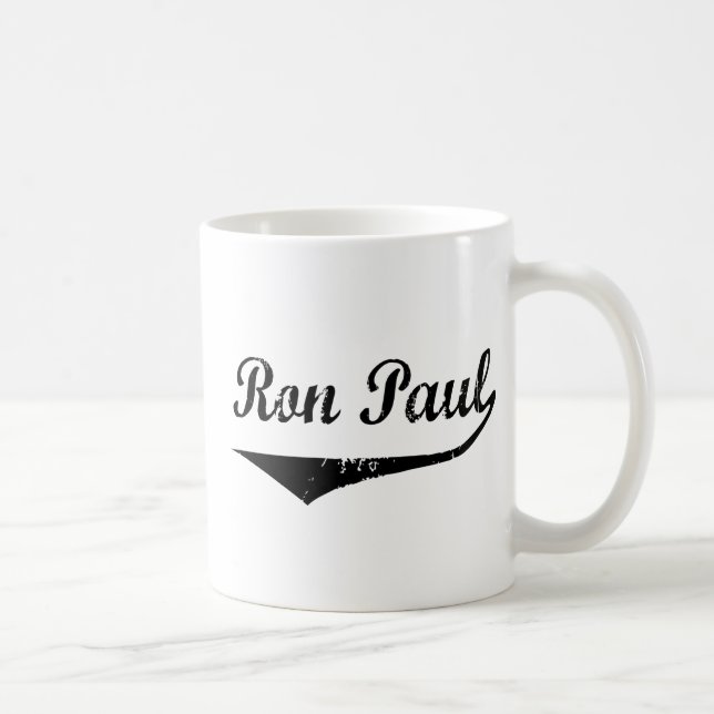 Caneca De Café Ron Paul (Direita)