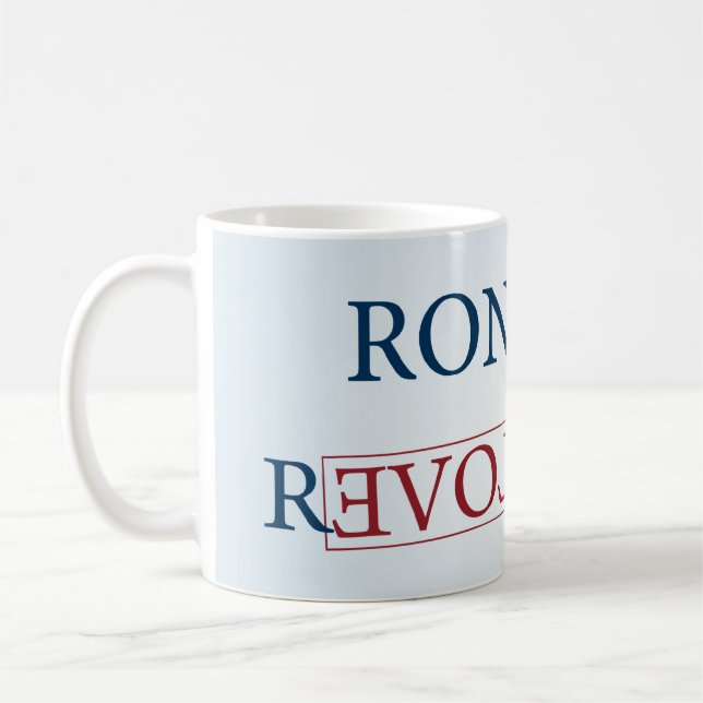 Caneca De Café Ron Paul (Esquerda)