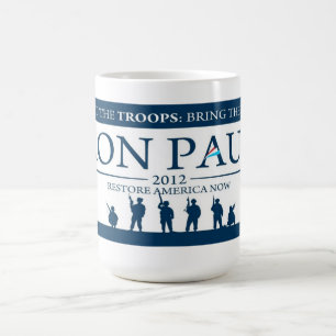 Caneca De Café Ron Paul para o copo de café do presidente 2012