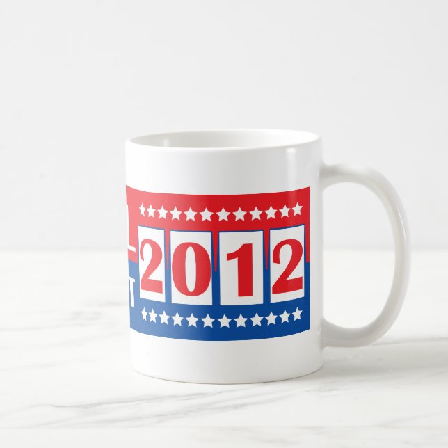 Caneca De Café Ron Paul para o presidente 2012 (Direita)