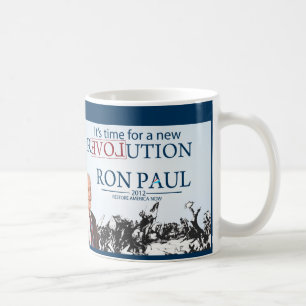 Caneca De Café Ron Paul para Presidente