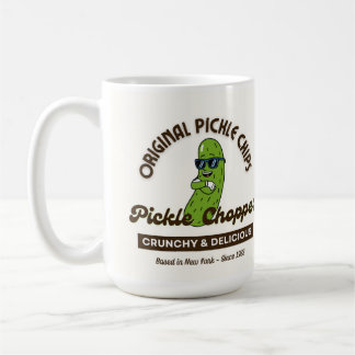 Caneca De Café Rondelas de picles de endro de Nova York