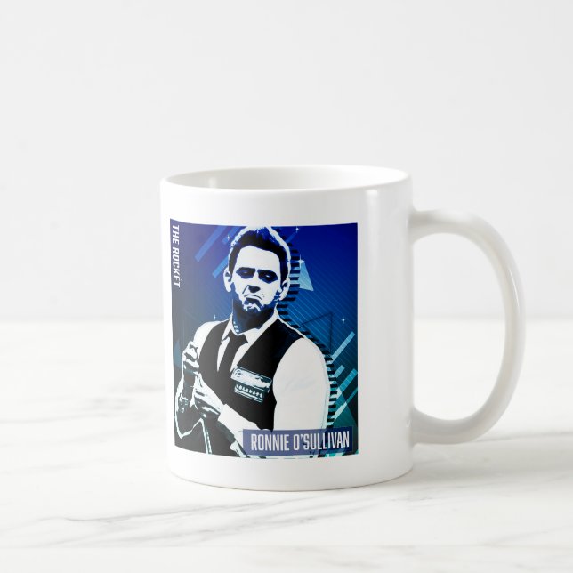 Caneca De Café Ronnie O'Sullivan - Mug 'The Rocket' (Direita)