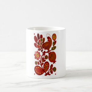 CANECA DE CAFÉ ROOSTER EM FLORES