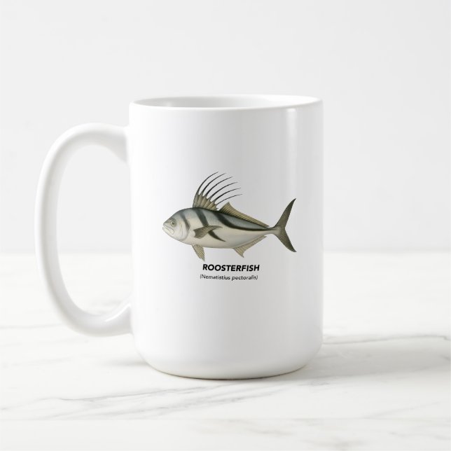 Caneca De Café Roosterfish - California Marine Life (Esquerda)