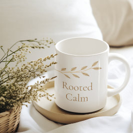 Caneca De Café Rooted Calm Vine Classic Mug, 11 oz