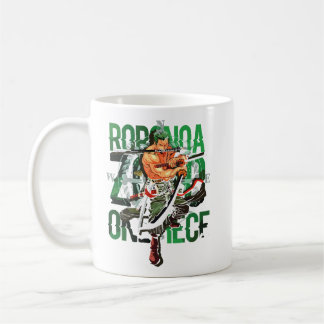 Caneca De Café Roronoa Zoro One Piece
