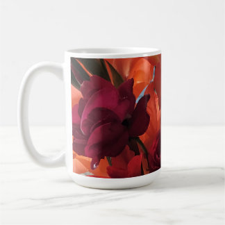 Caneca de café rosa