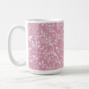 Caneca de Café Rosa Botânica