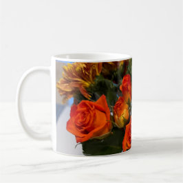 Caneca De Café Rosa de laranja