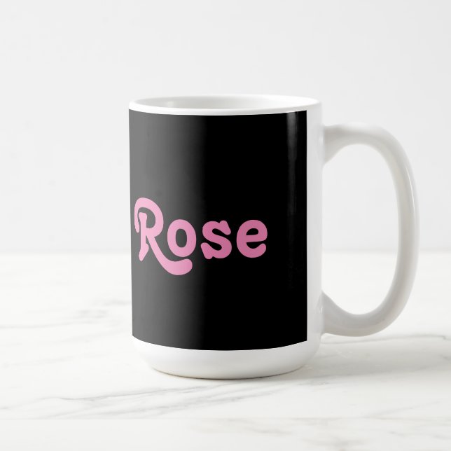 Caneca De Café Rosa de Mug (Direita)