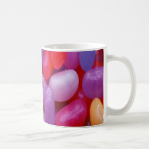 Caneca De Café Rosa e azul Jelly Bean