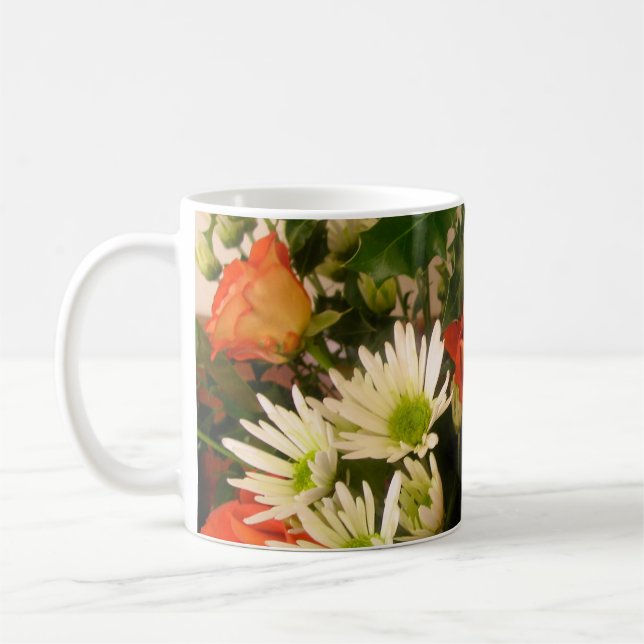 Caneca De Café Rosa e Daisy Mug (Esquerda)