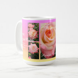 Caneca De Café Rosa Elegante Lady [Clássica Mug]