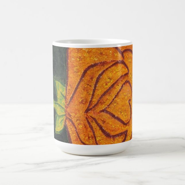 Caneca De Café Rosa Garden Floral Mug (Centro)