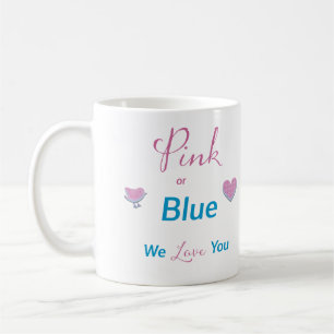 Caneca De Café Rosa ou azul