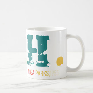 Caneca De Café Rosa Parks "Nah" Cita Mug