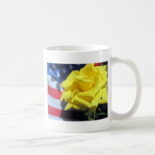 Caneca De Café Rosa Patriótico