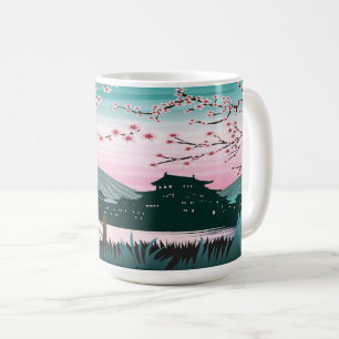 Caneca De Café Rosa Primavera