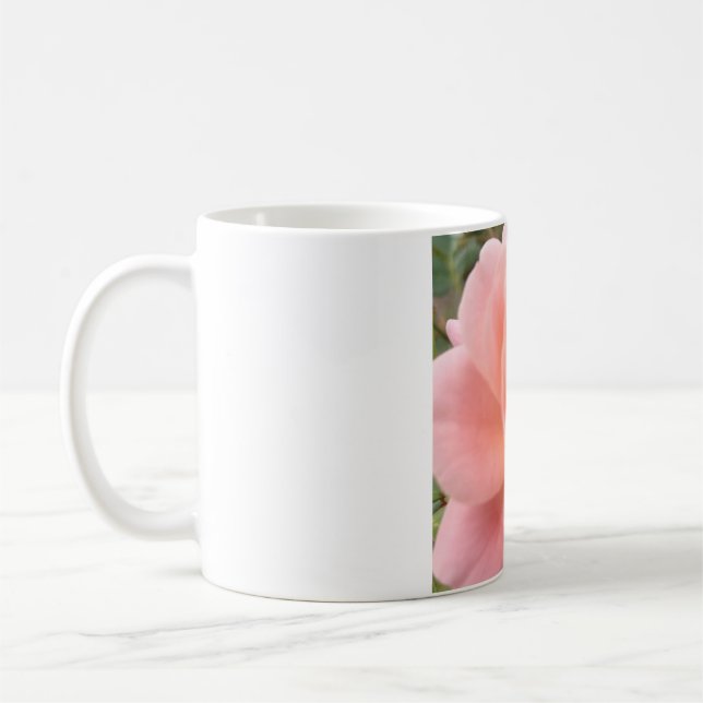 Caneca de Café Rosa Rosa (Esquerda)