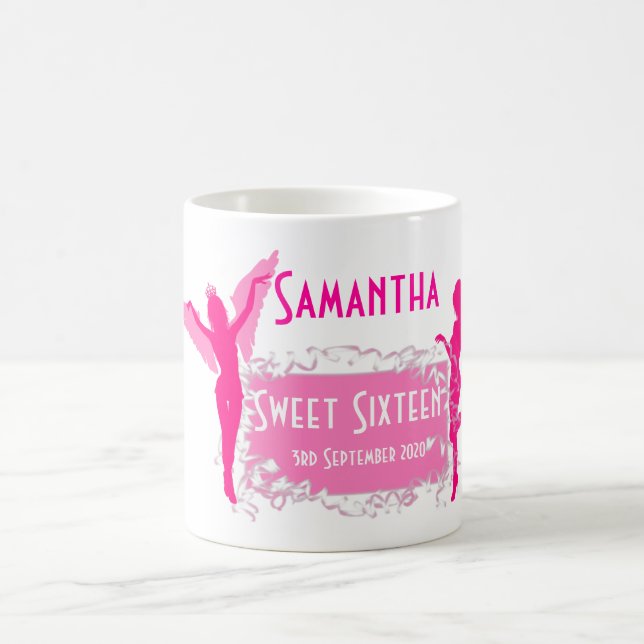 Caneca De Café Rosa, rosa, doce, 16 (Centro)