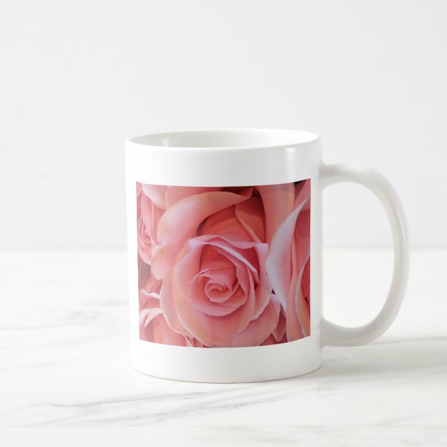Caneca De Café Rosa Rosa Rosa (Direita)