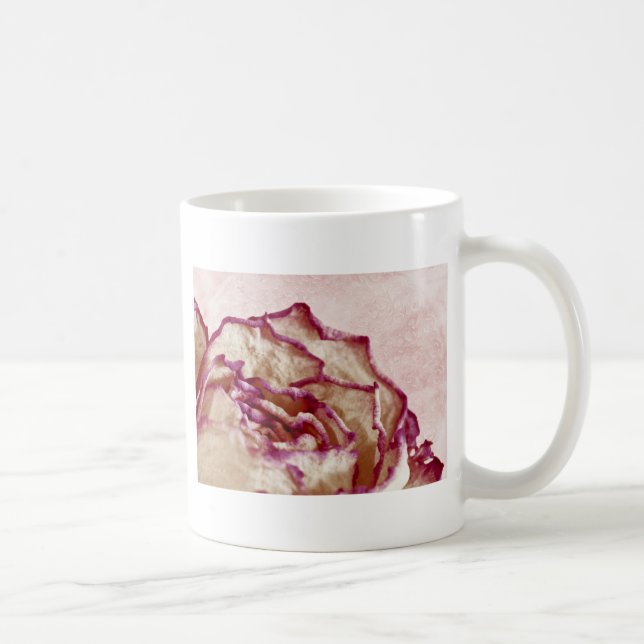 Caneca De Café Rosa Rosa Rosa Seca (Direita)